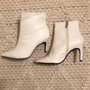 White booties